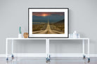 My Way-Wall_Art-120 x 90cm-Framed Print-Black-Pixalot