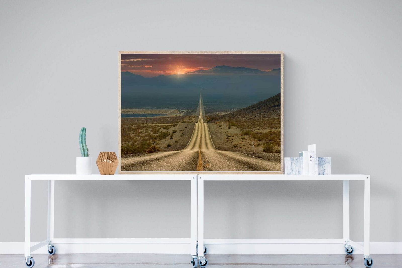 My Way-Wall_Art-120 x 90cm-Mounted Canvas-Wood-Pixalot