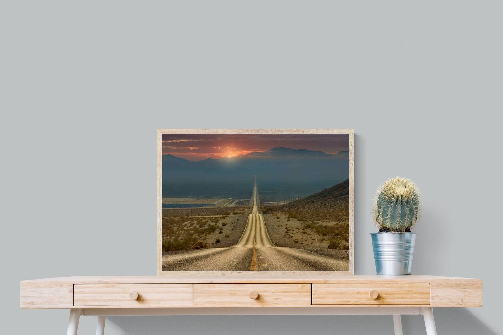 My Way-Wall_Art-80 x 60cm-Mounted Canvas-Wood-Pixalot