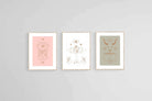 Mystical Set-Wall_Art-45 x 60cm (x3)-Framed Print-Wood-Pixalot