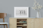 On Parade-Wall_Art-60 x 45cm-Framed Print-White-Pixalot