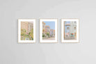 Pastel Portugal Set-Wall_Art-45 x 60cm (x3)-Framed Print-Wood-Pixalot