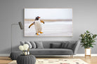 Penguin Steps-Wall_Art-220 x 130cm-Mounted Canvas-Wood-Pixalot