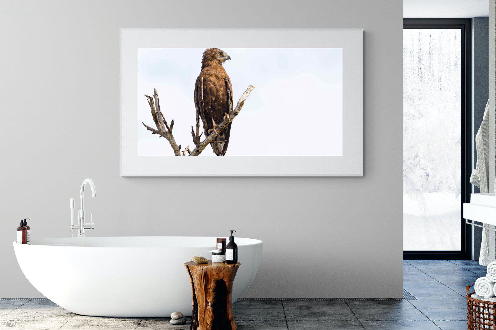 Perched-Wall_Art-180 x 110cm-Framed Print-White-Pixalot