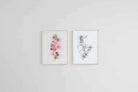 Petals Set-Wall_Art-45 x 60cm (x2)-Mounted Canvas-Wood-Pixalot