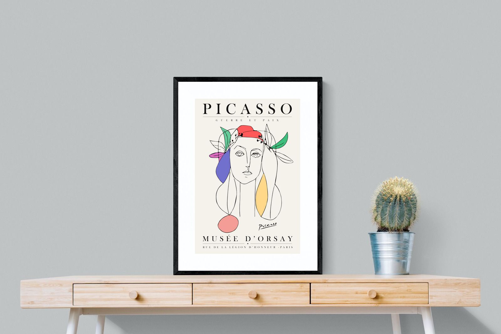 Pixalot Picasso Exhibition Poster #2