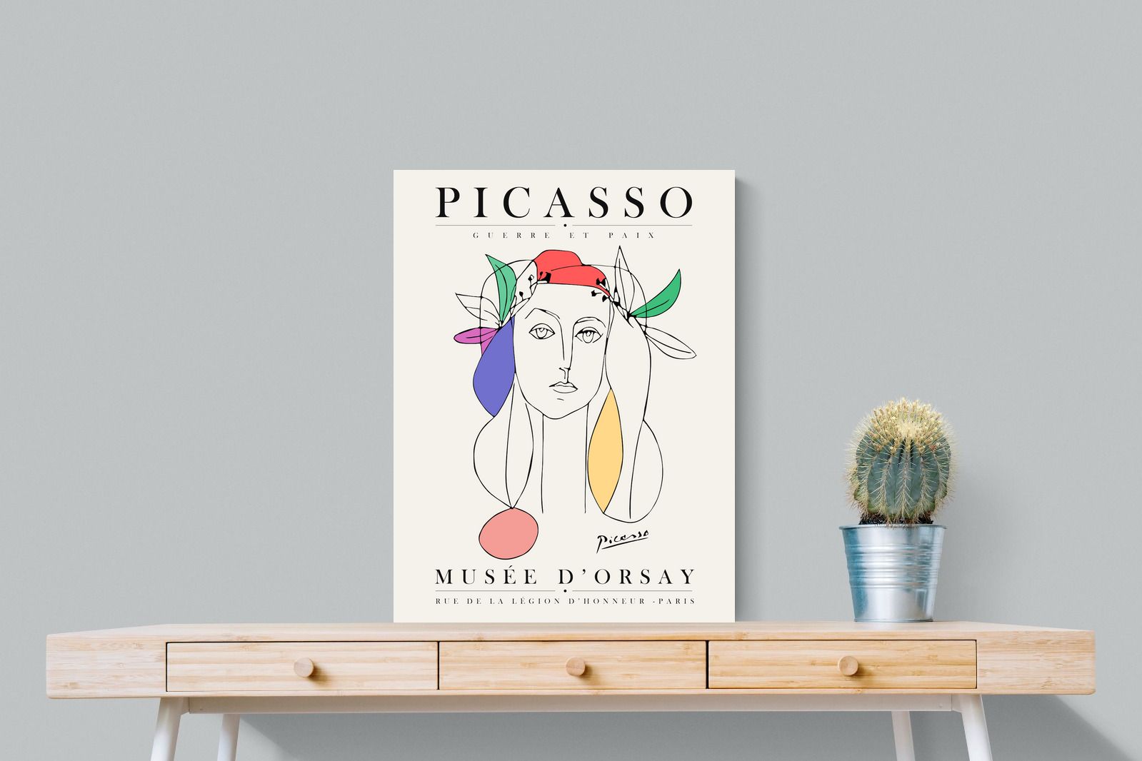 Pixalot Picasso Exhibition Poster #2