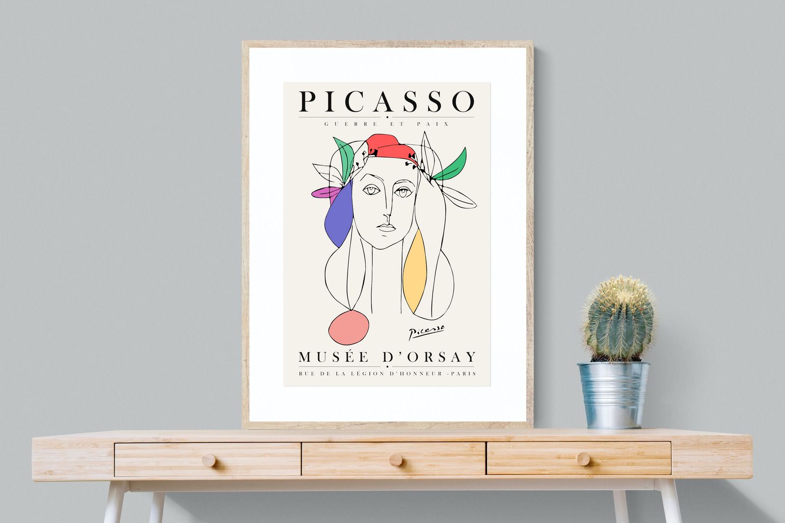 Pixalot Picasso Exhibition Poster #2