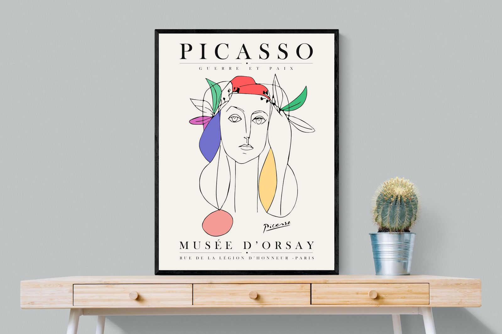 Pixalot Picasso Exhibition Poster #2