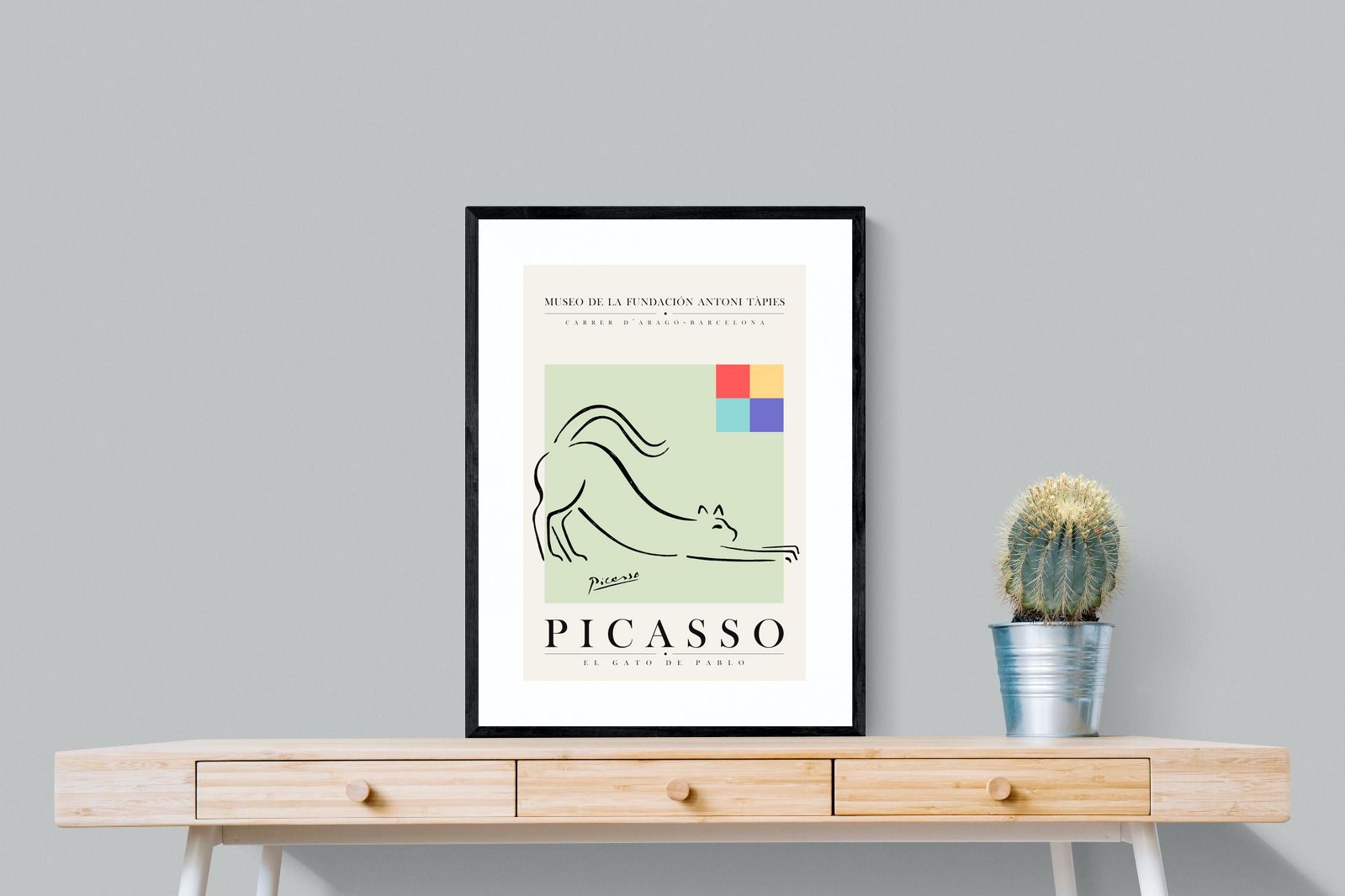 Pixalot Picasso Exhibition Poster #3