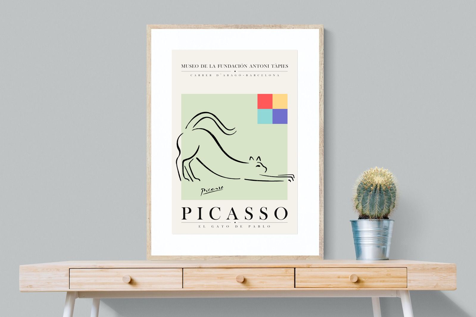 Pixalot Picasso Exhibition Poster #3