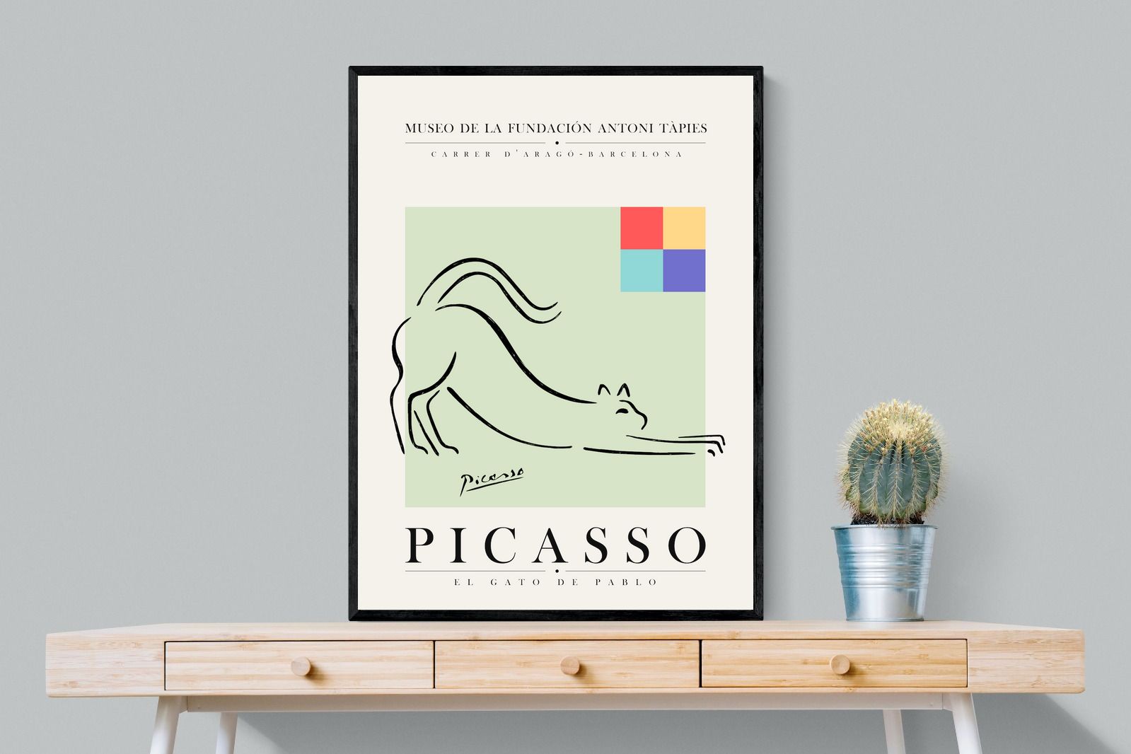 Pixalot Picasso Exhibition Poster #3