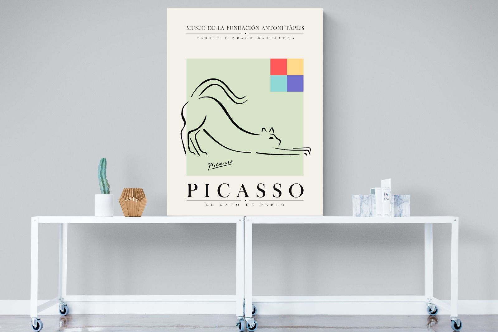 Pixalot Picasso Exhibition Poster #3