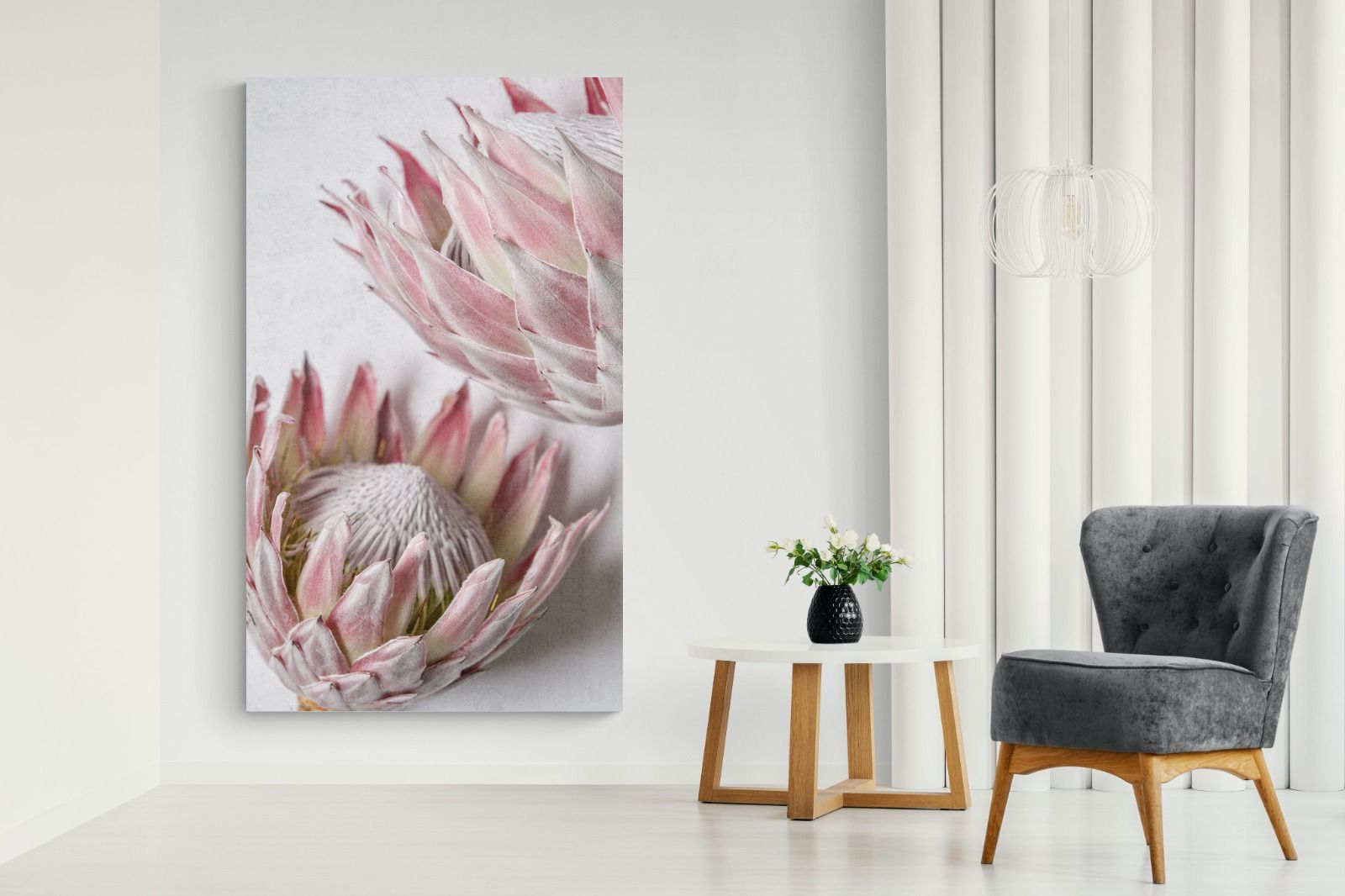 Pixalot Pink Protea Pair