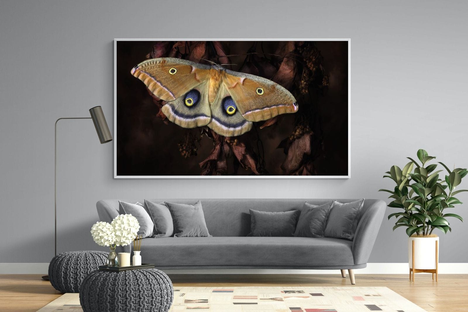 Polyphemus-Wall_Art-220 x 130cm-Mounted Canvas-White-Pixalot