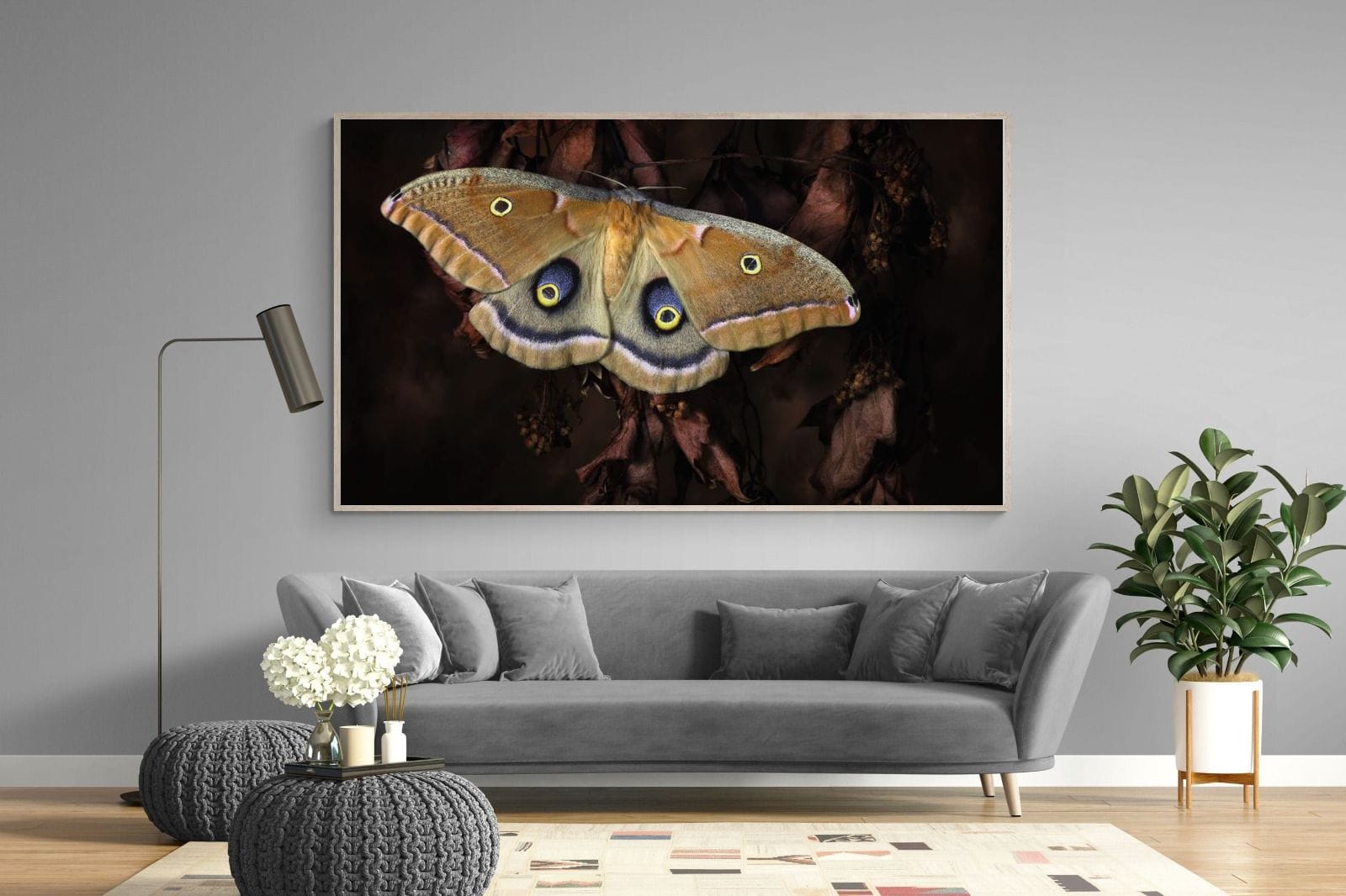 Polyphemus-Wall_Art-220 x 130cm-Mounted Canvas-Wood-Pixalot