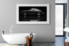 Porsche 911-Wall_Art-180 x 110cm-Framed Print-Wood-Pixalot