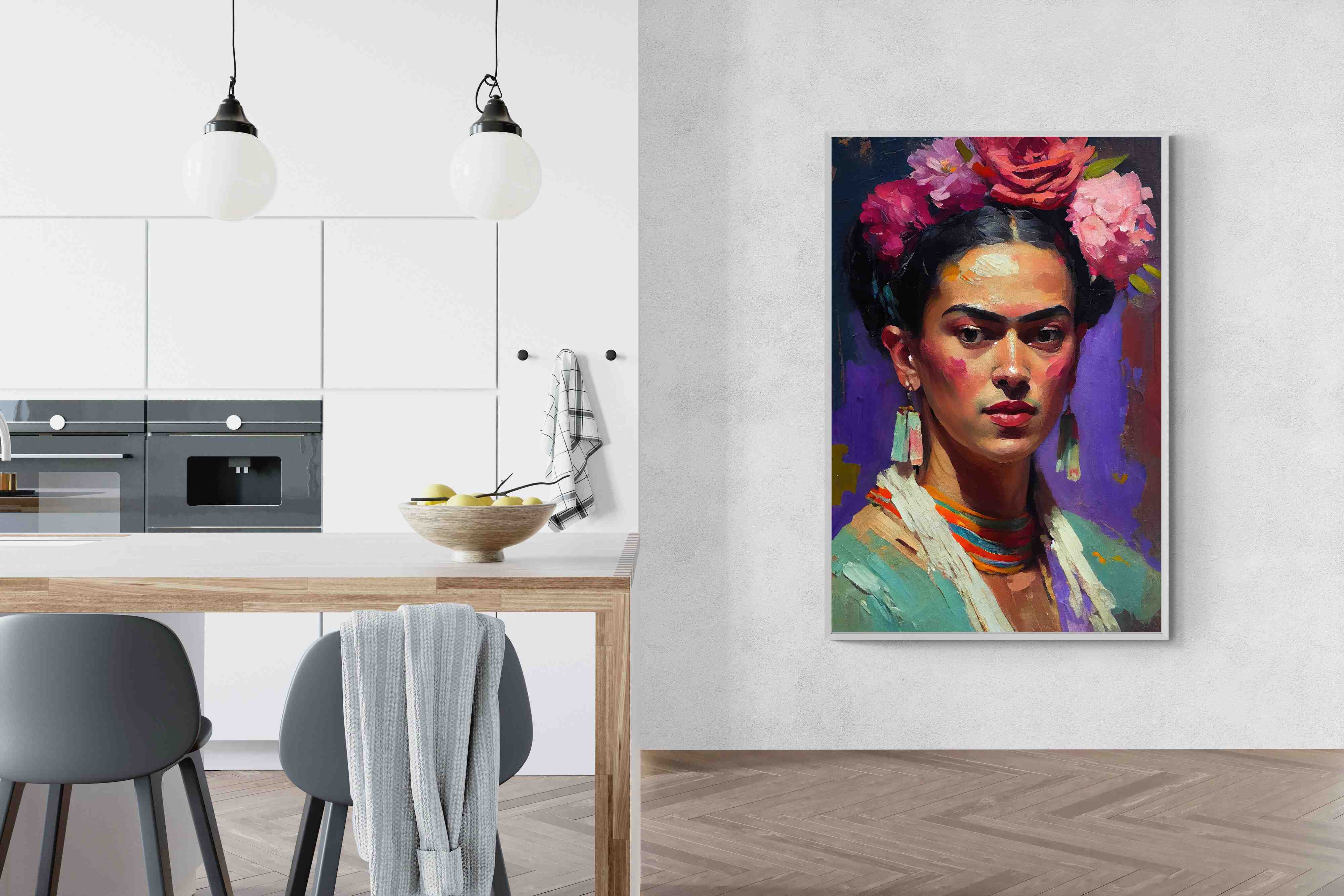 Pixalot Portrait of Frida