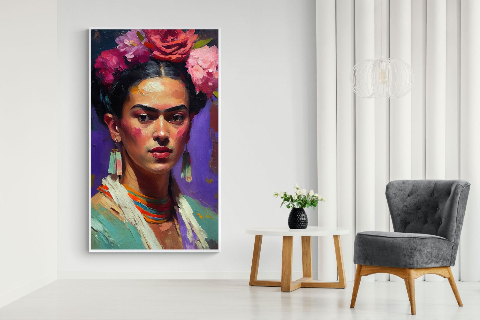 Pixalot Portrait of Frida