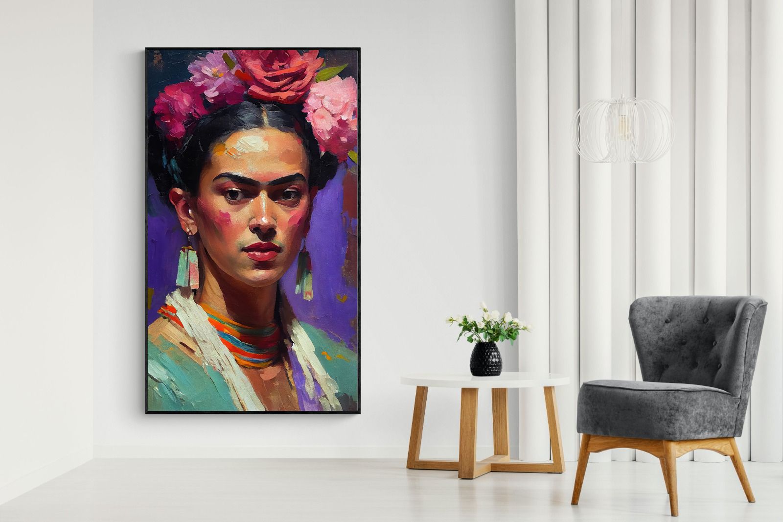 Pixalot Portrait of Frida