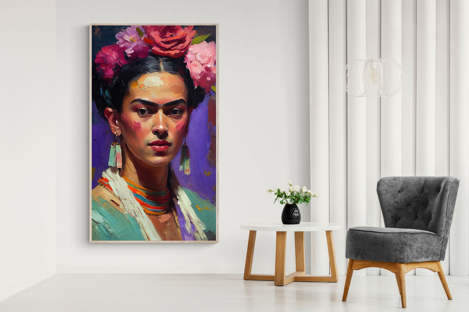 Pixalot Portrait of Frida