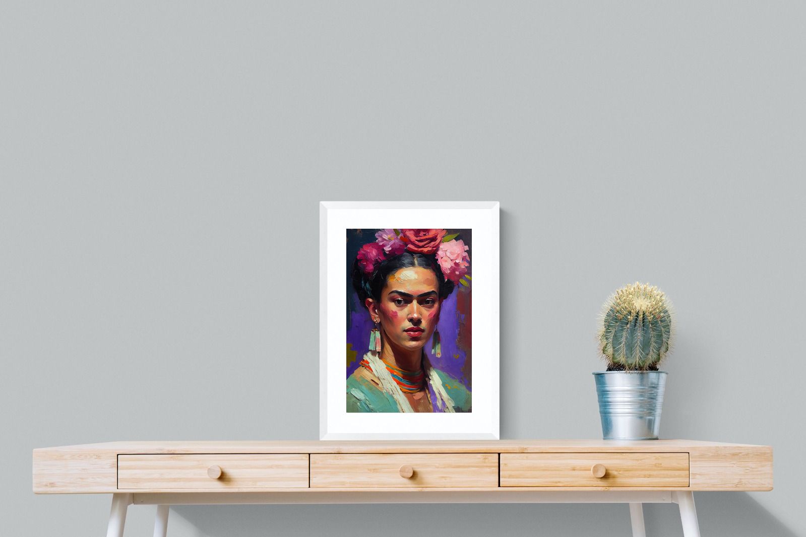 Pixalot Portrait of Frida