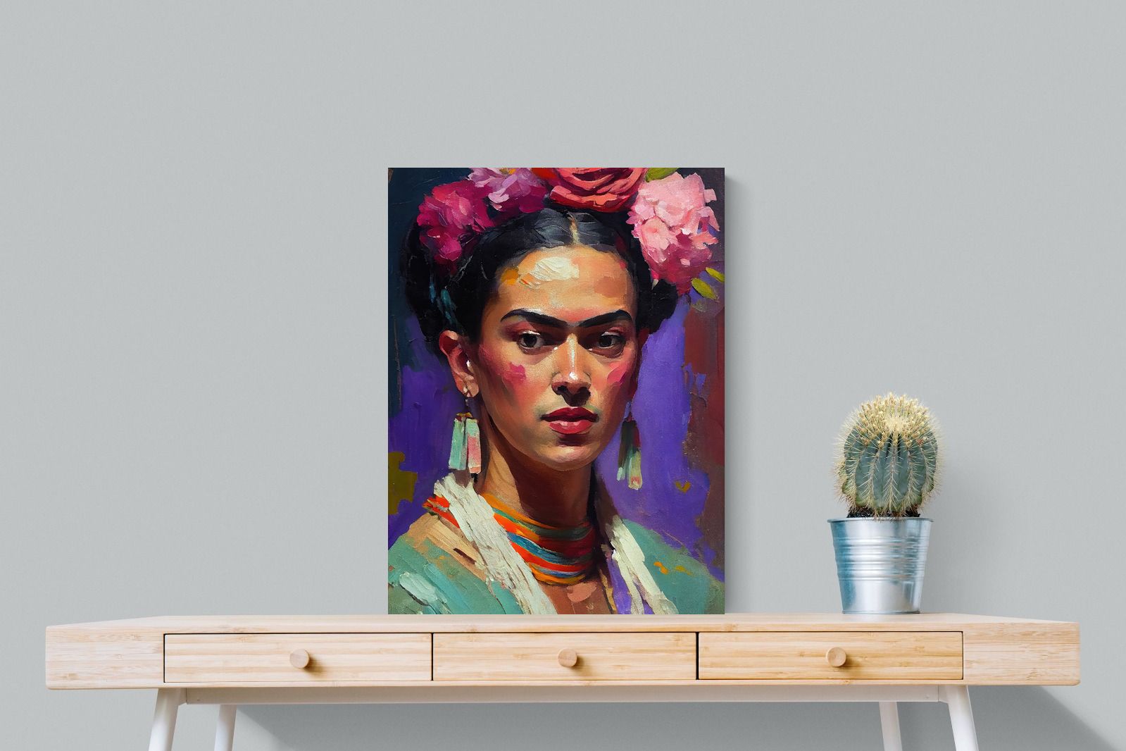 Pixalot Portrait of Frida