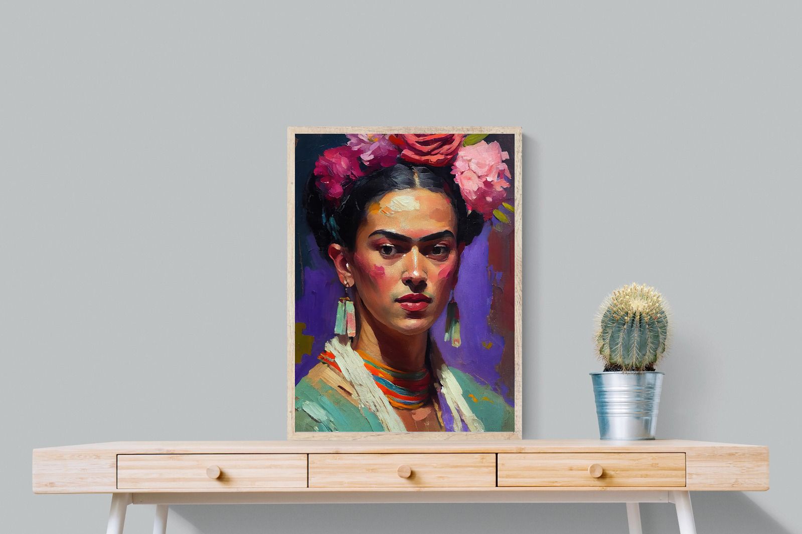 Pixalot Portrait of Frida