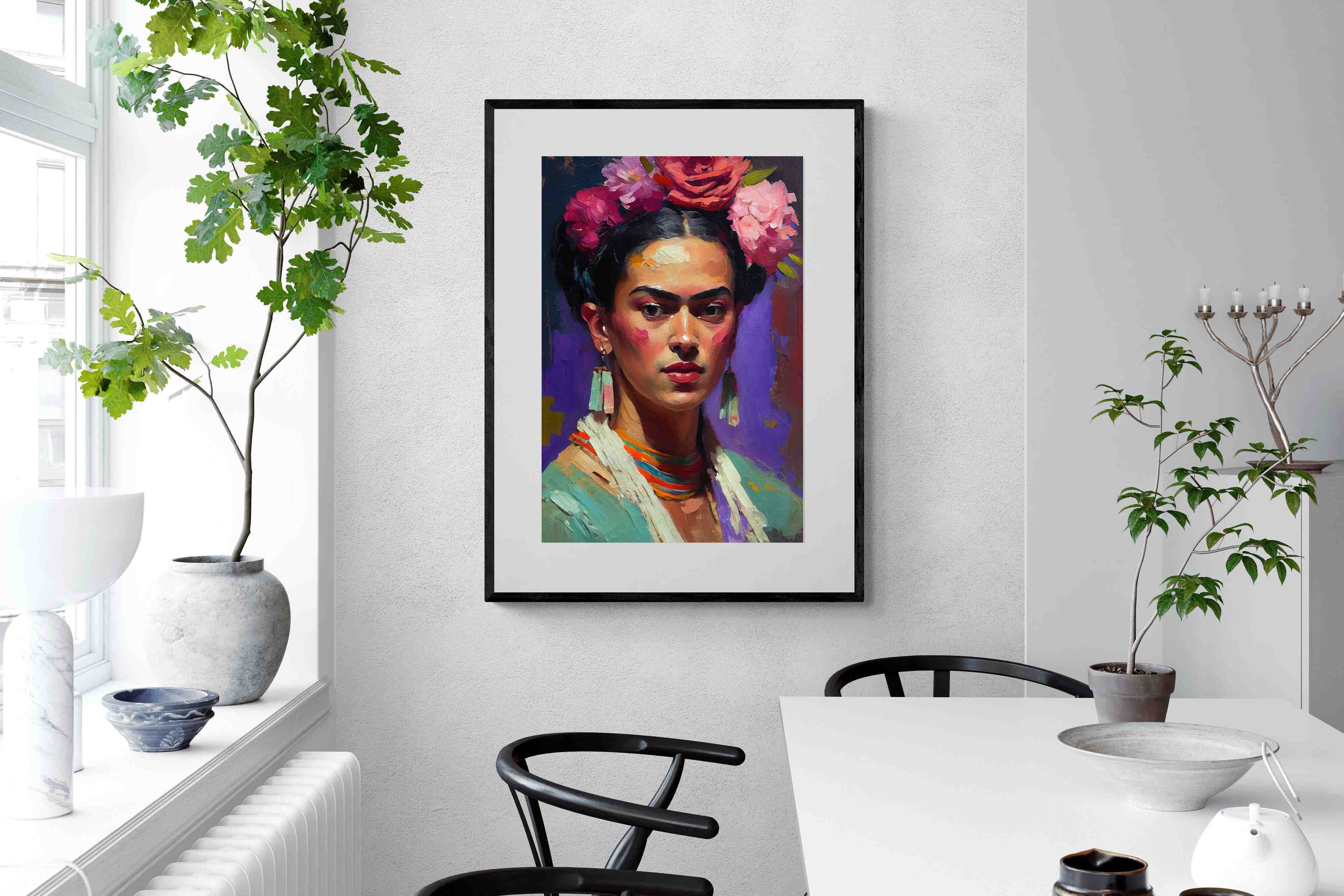 Pixalot Portrait of Frida