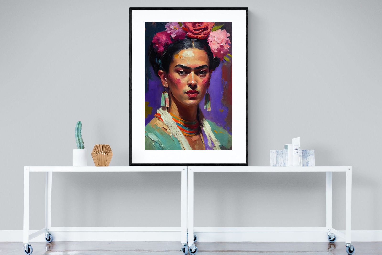 Pixalot Portrait of Frida