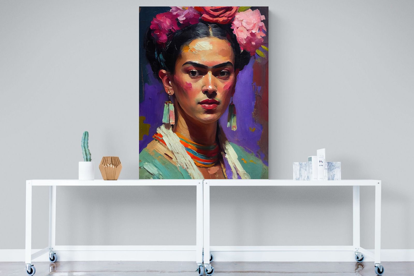 Pixalot Portrait of Frida