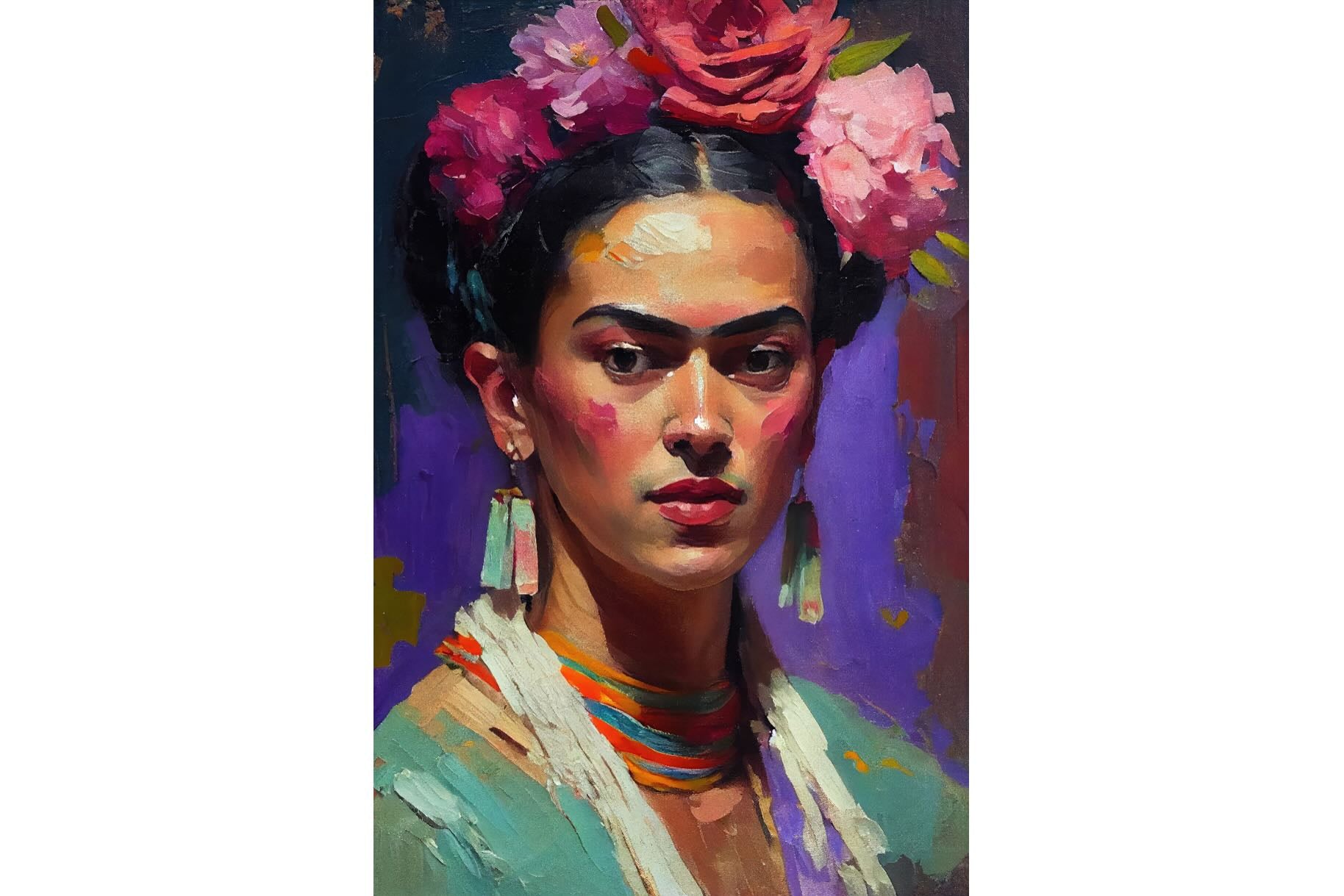 Portrait of Frida-Wall_Art-Pixalot