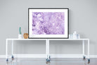 Purple Marble-Wall_Art-120 x 90cm-Framed Print-Black-Pixalot