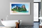 Railay Beach-Wall_Art-180 x 110cm-Framed Print-Wood-Pixalot