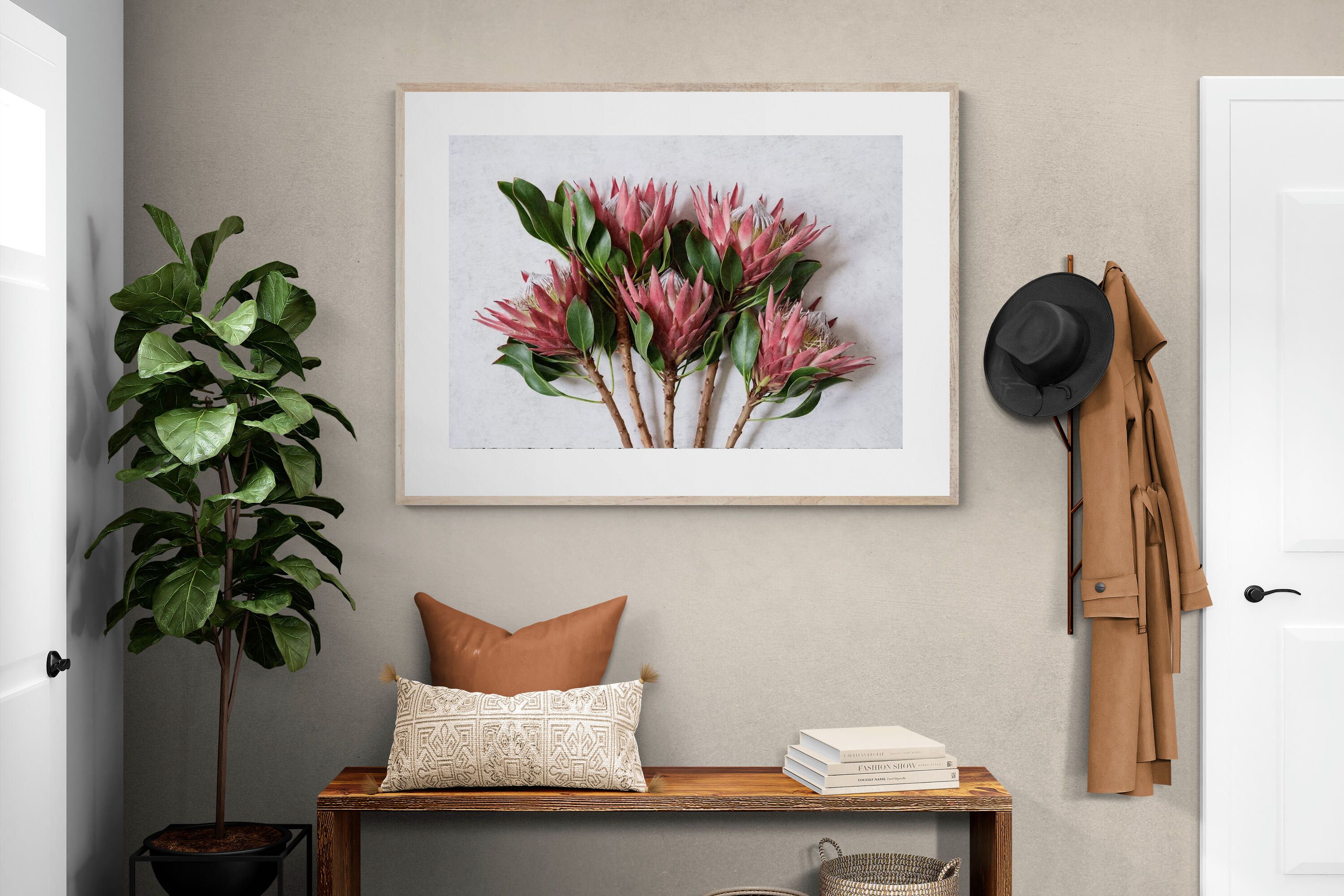 Pixalot Red Protea Bunch