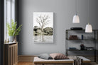 Reflective Ripples-Wall_Art-100 x 150cm-Mounted Canvas-White-Pixalot