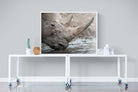 Rhino & Friend-Wall_Art-120 x 90cm-Mounted Canvas-White-Pixalot