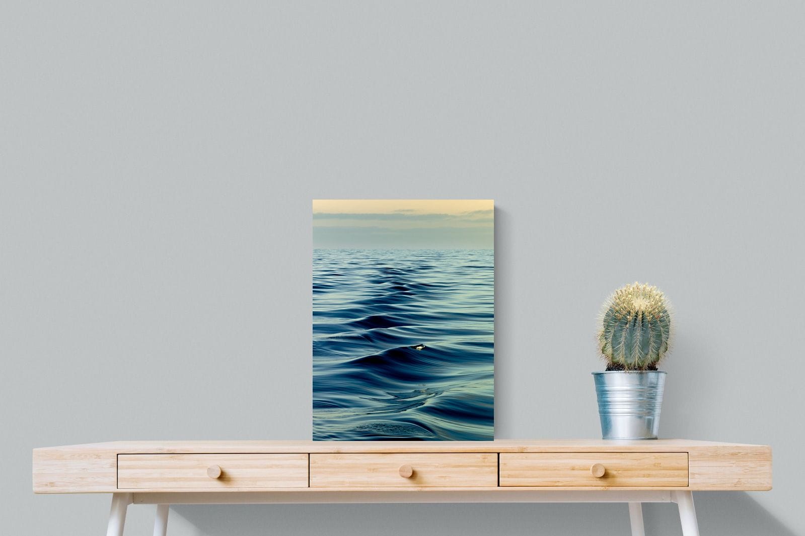 Ripples-Wall_Art-45 x 60cm-Mounted Canvas-No Frame-Pixalot