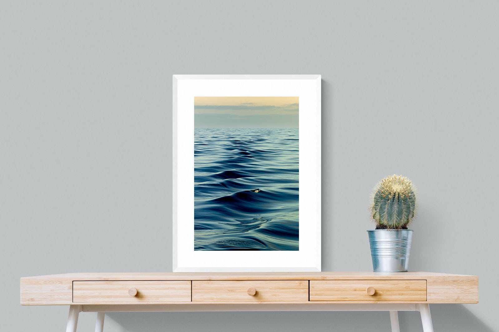 Ripples-Wall_Art-60 x 80cm-Framed Print-White-Pixalot