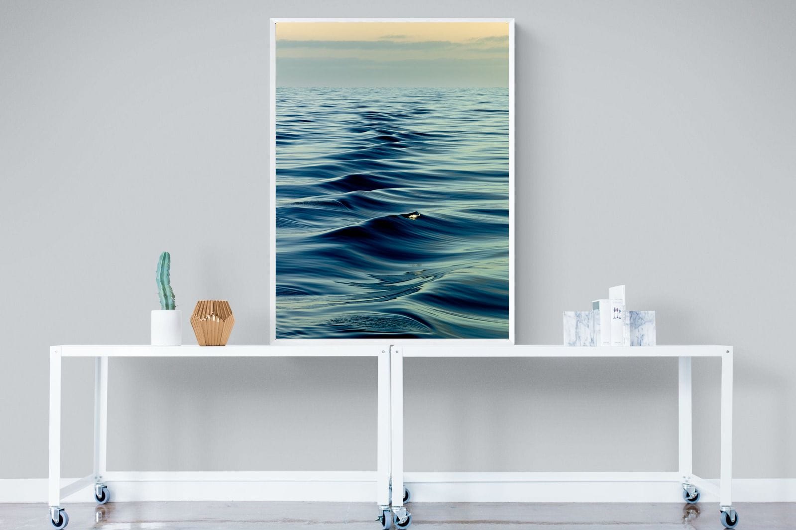 Ripples-Wall_Art-90 x 120cm-Mounted Canvas-White-Pixalot