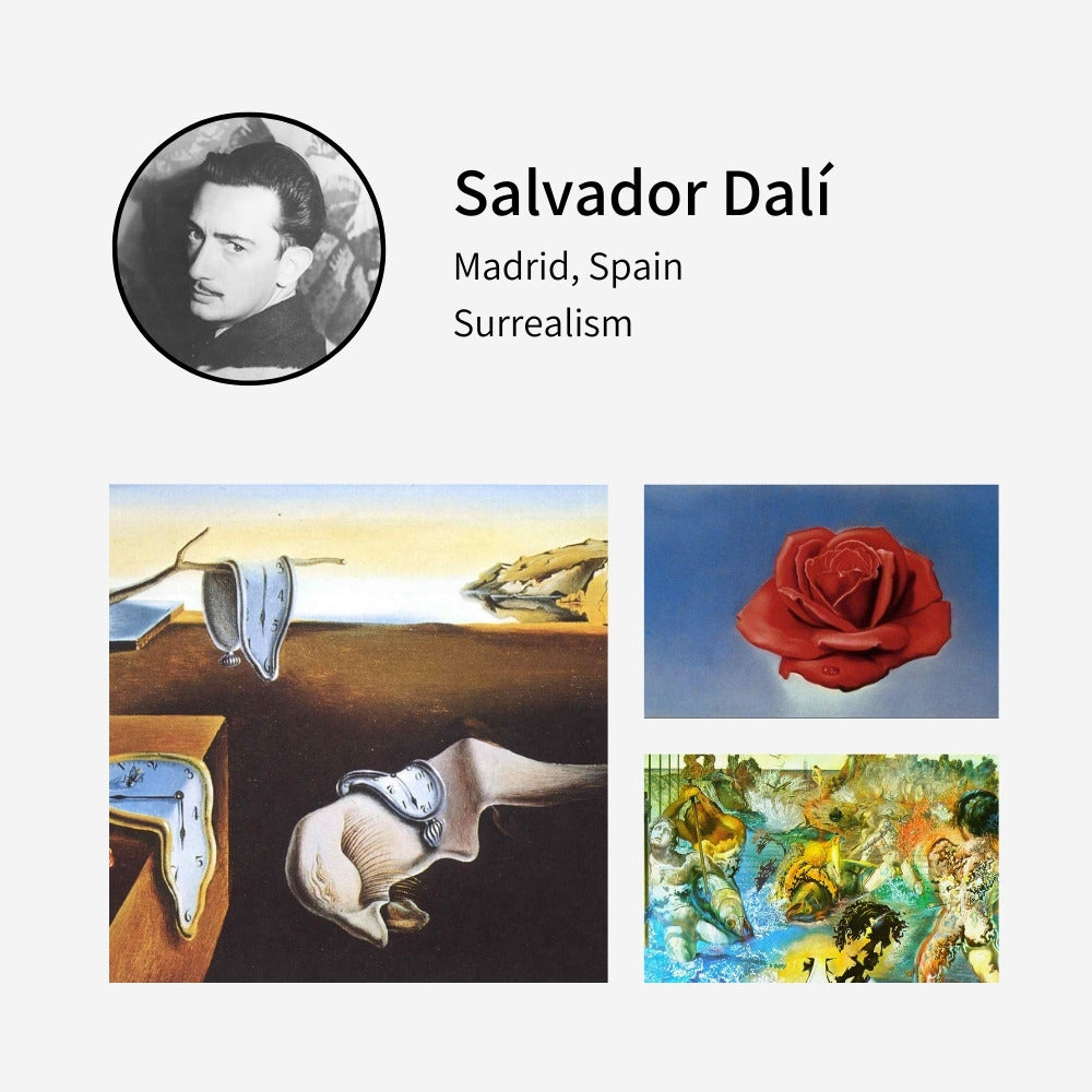 Pixalot profile of Salvador Dali