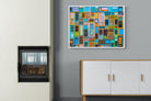 Shut the Door-Wall_Art-100 x 75cm-Mounted Canvas-White-Pixalot