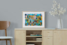 Shut the Door-Wall_Art-60 x 45cm-Framed Print-Wood-Pixalot