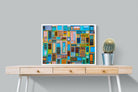 Shut the Door-Wall_Art-80 x 60cm-Mounted Canvas-White-Pixalot
