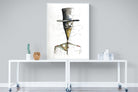 Sir Duck-Wall_Art-90 x 120cm-Mounted Canvas-White-Pixalot