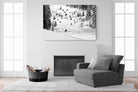 Ski Slope-Wall_Art-150 x 100cm-Mounted Canvas-No Frame-Pixalot