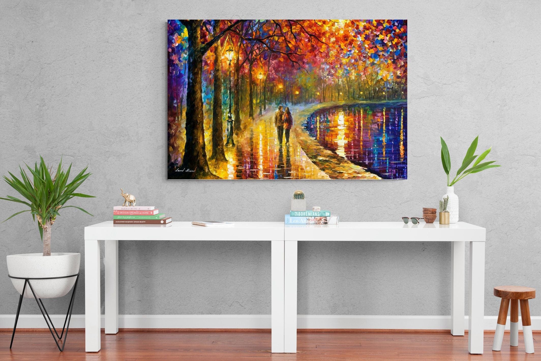 Spirits By The Lake-Wall_Art-150 x 100cm-Mounted Canvas-No Frame-Pixalot