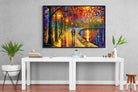 Spirits By The Lake-Wall_Art-150 x 100cm-Mounted Canvas-Black-Pixalot
