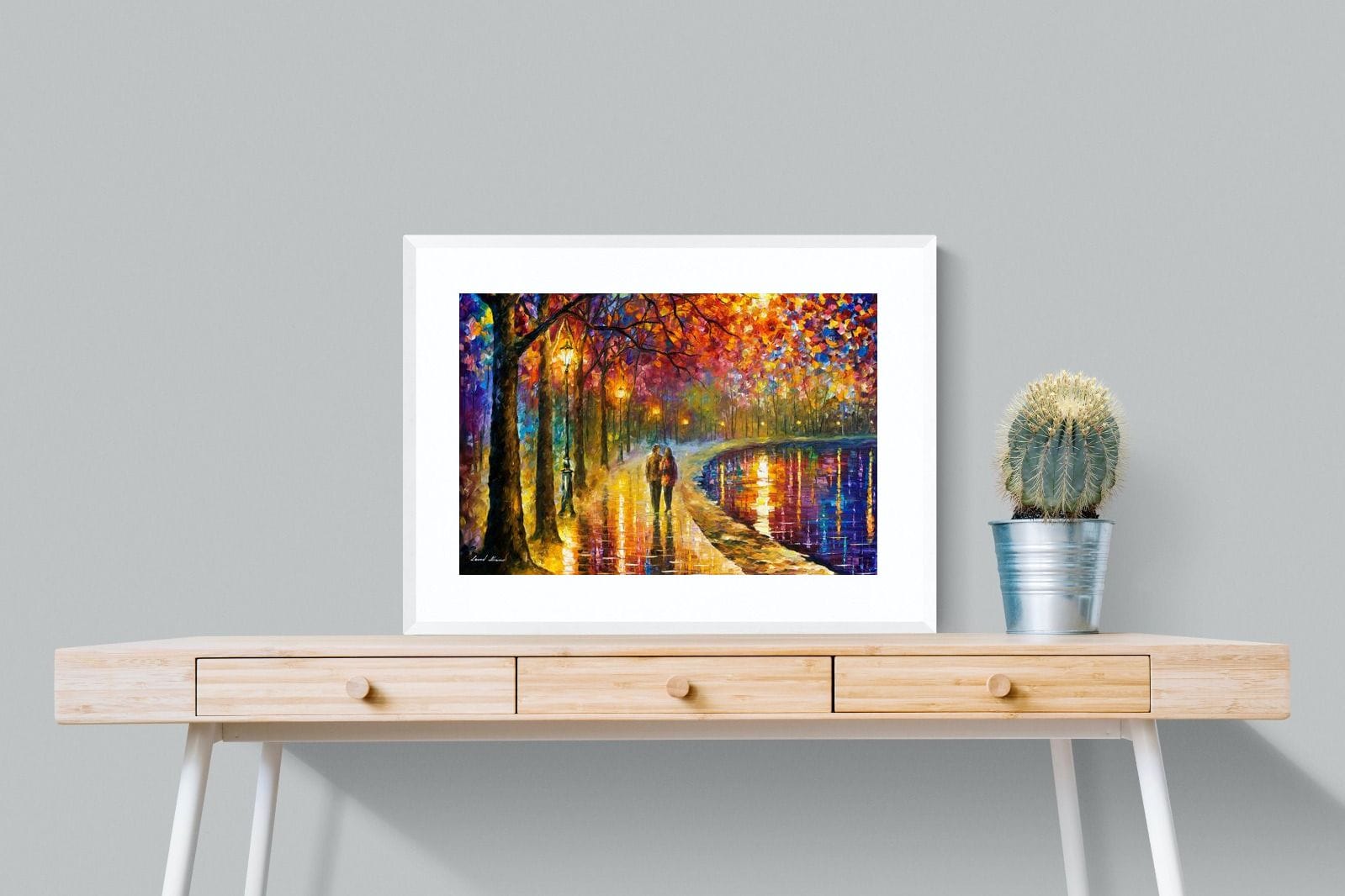 Spirits By The Lake-Wall_Art-80 x 60cm-Framed Print-White-Pixalot