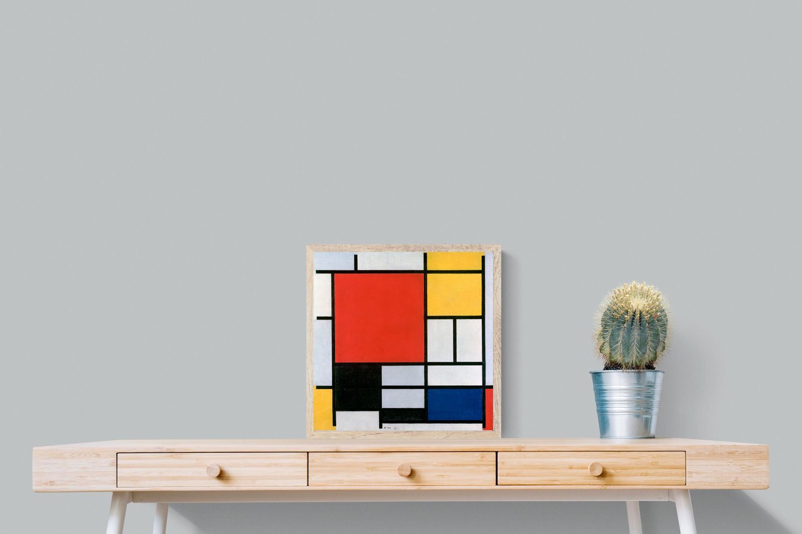 Pixalot Square Composition by Mondrian